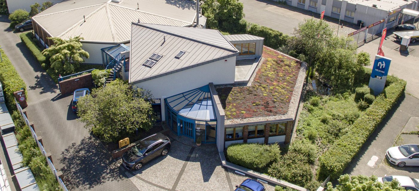 Firmensitz und Bauhof der Gebr. Hölscher Bauunternehmung in Duisburg