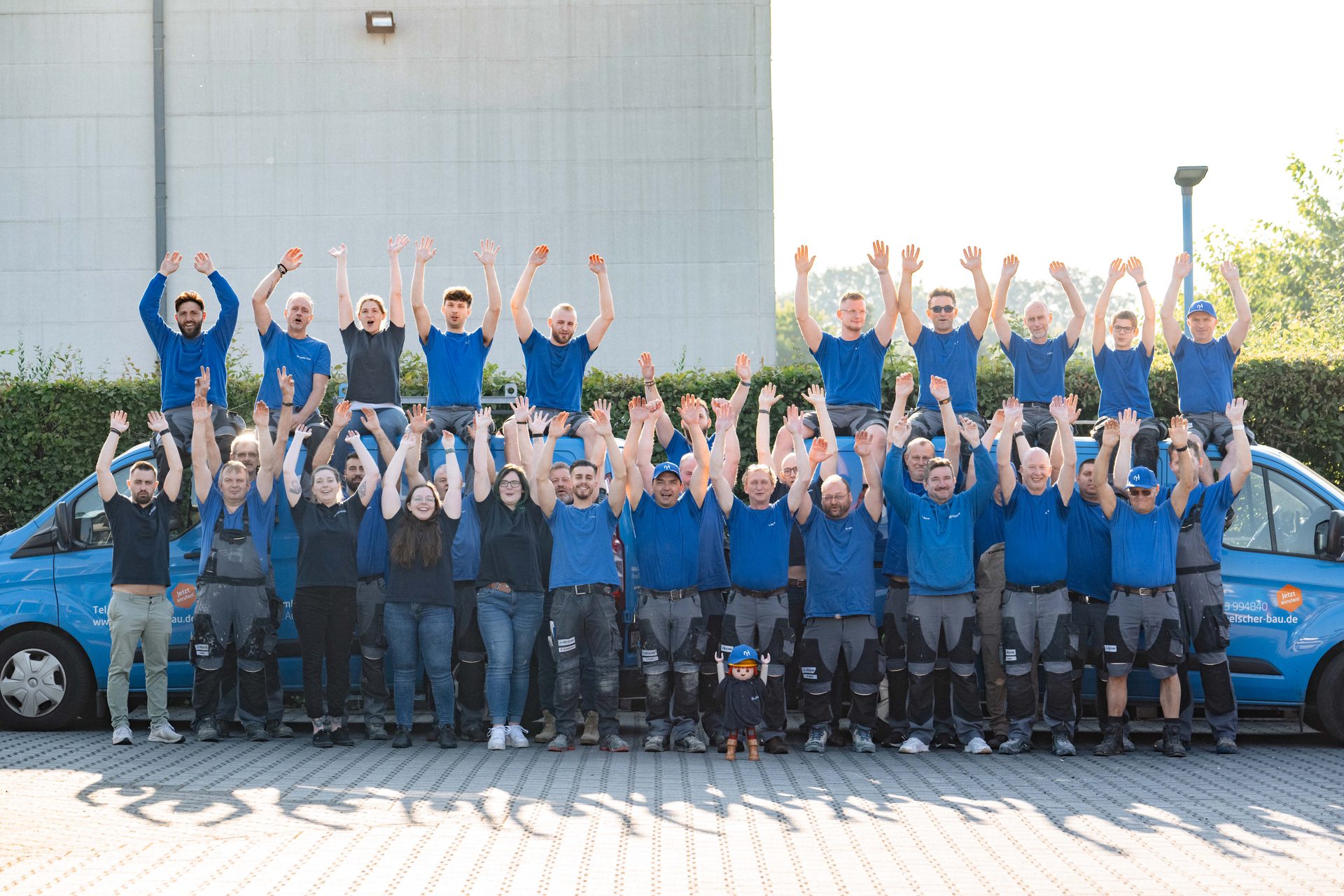 Das Team der Gebr. Hölscher Bauunternehmung